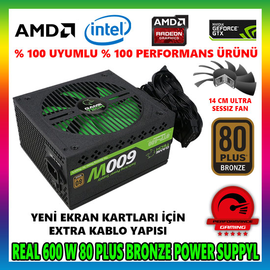 GAMETECH GTP-600 600W 80 PLUS POWER SUPPLY GAMETECH GTP-600 600W 80 PLUS POWER SUPPLY